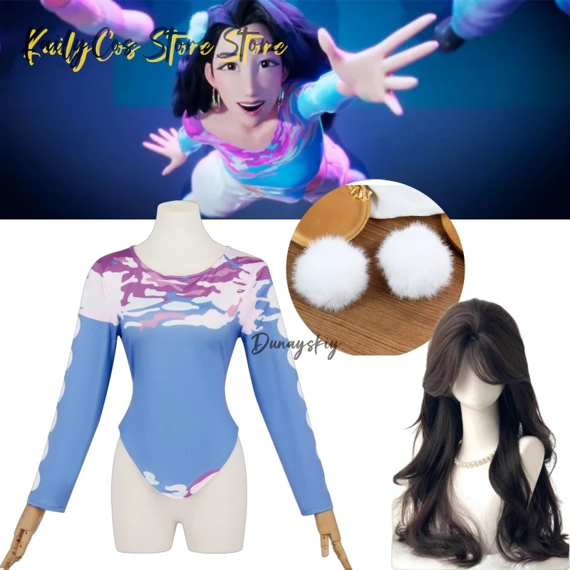 ملابس سيلين كيبوب شيطان التأثيرية للحفلات زي لعب الأدوار الدعامة Disfraz Mujer Guerreras Kpop كرنفال الهالوين كوس