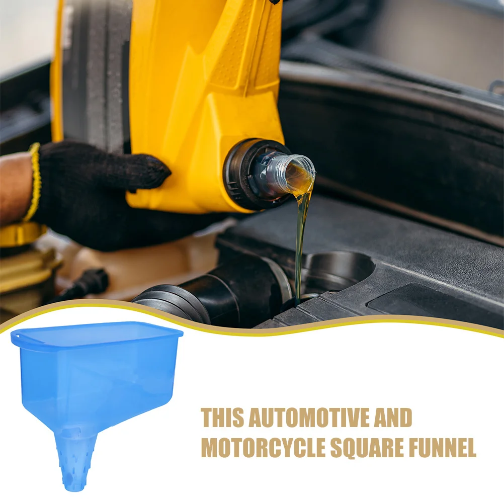 2 pezzi di olio per serbatoio del gas del motore dell'auto a prova di fuoriuscite flessibile design conduttivo rifornimento del fluido di trasmissione manutenzione automobilistica ampia