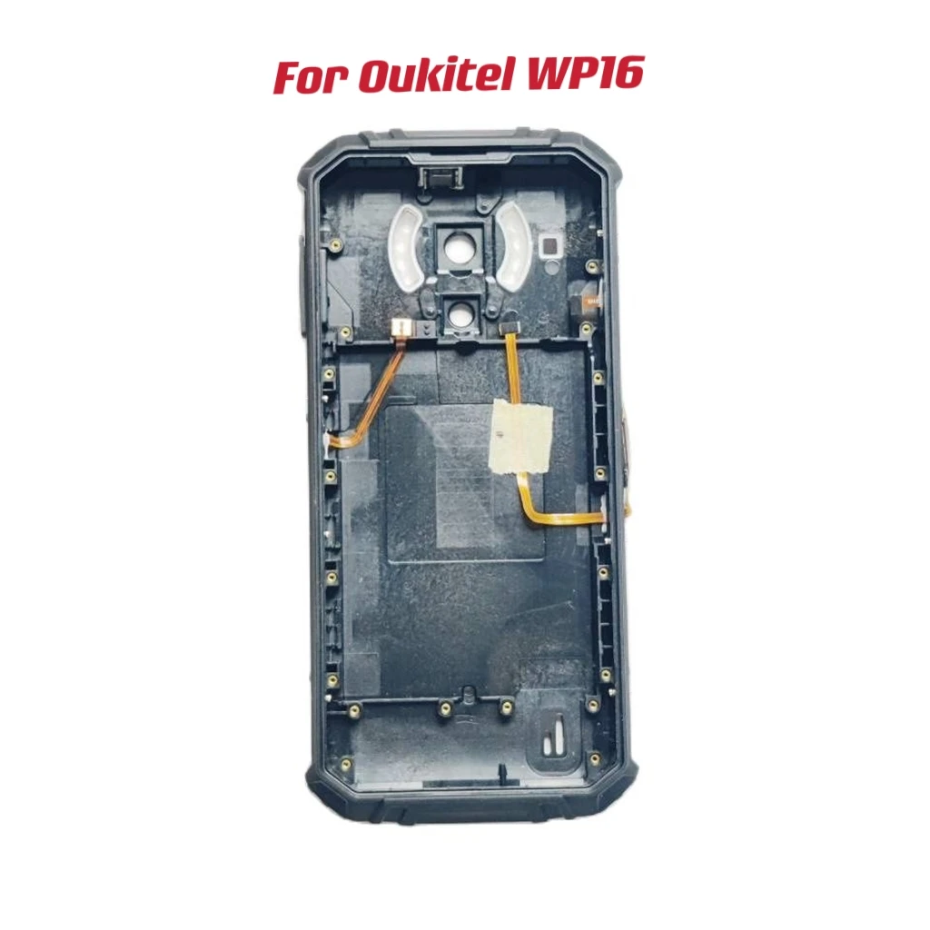 New Original For Oukitel WP16 6.4inch Cellphone Housings Back Battery Case Repair Parts with fingerprint Sensor Sim/TF Cover