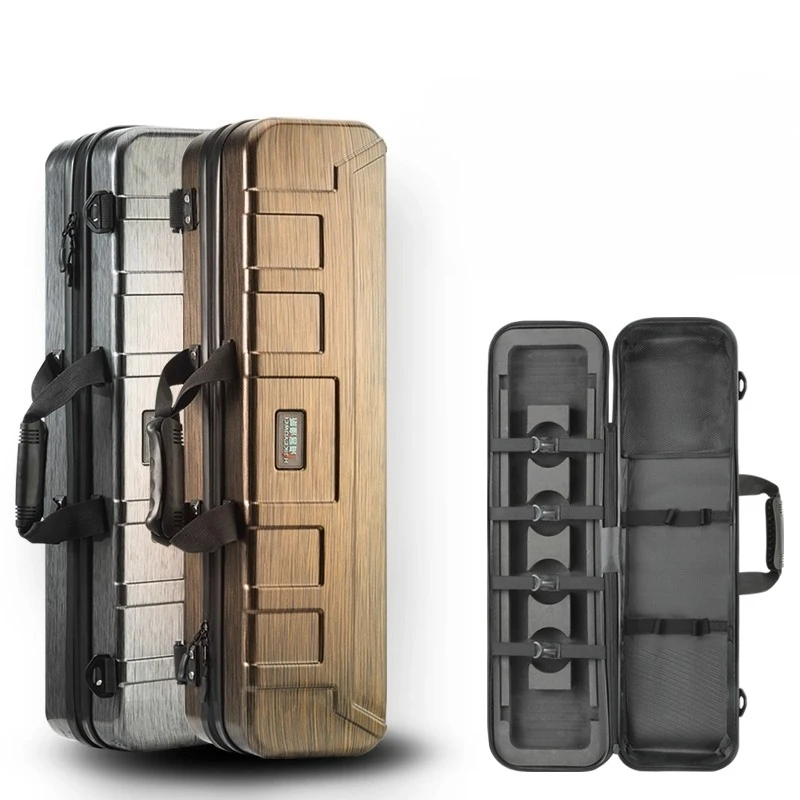 

Водонепроницаемая сумка для рыбалки с твердым корпусом, многофункциональный рюкзак для снастей с местом для хранения катушек, не требующая разборки, поездка на зимнюю рыбалку