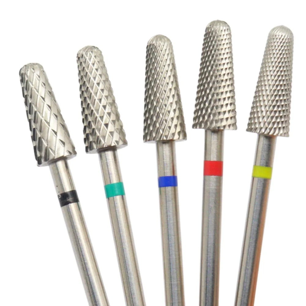 Umbrella-Shaped Alloy Nail Drill Bit – 2.35mm Shank Professional Manicure Pedicure Grinding Head Nail Art Tool view 6