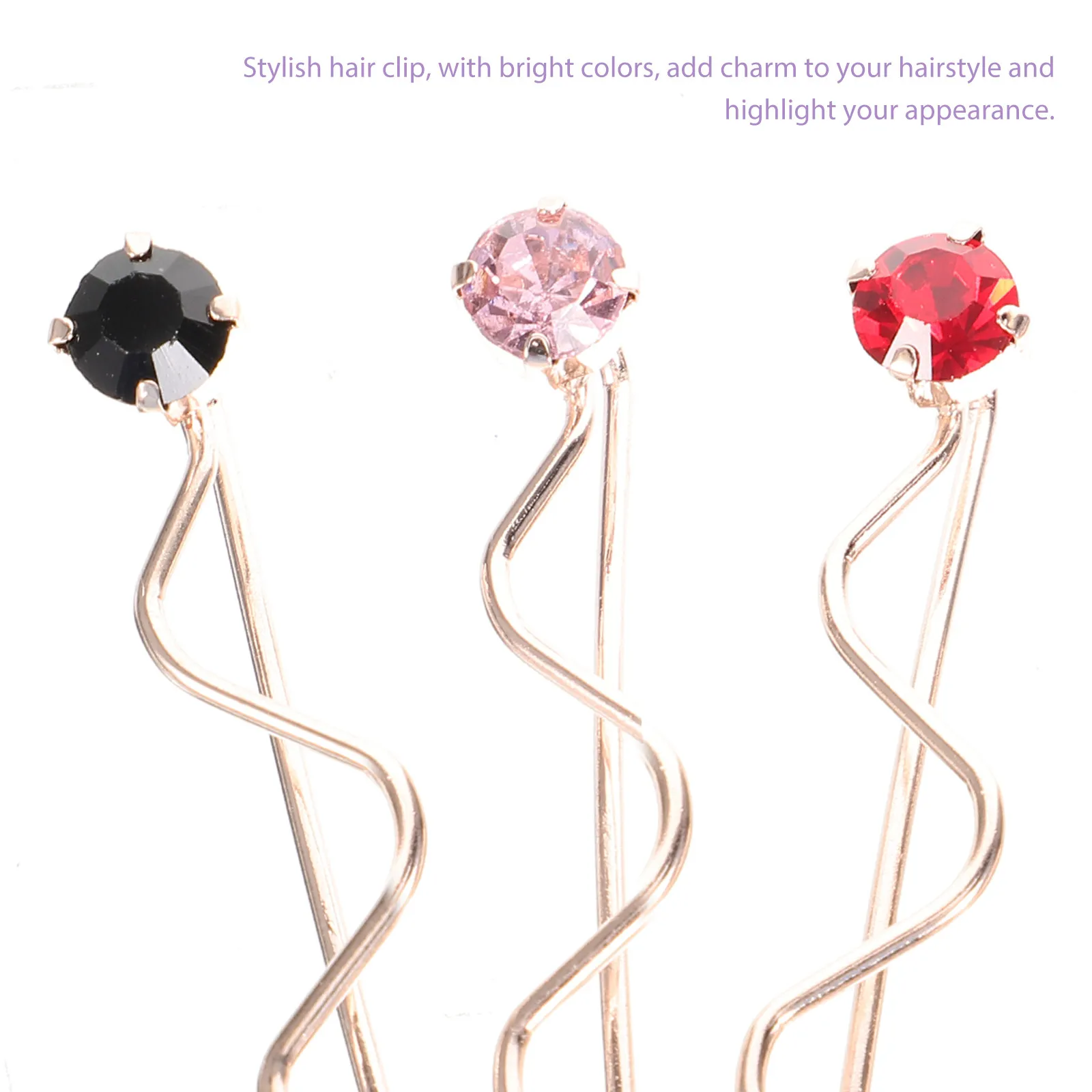 

6 Pcs Hair Clip Decoration Clips Cute for Women Elegant Beautiful Small Barrettes