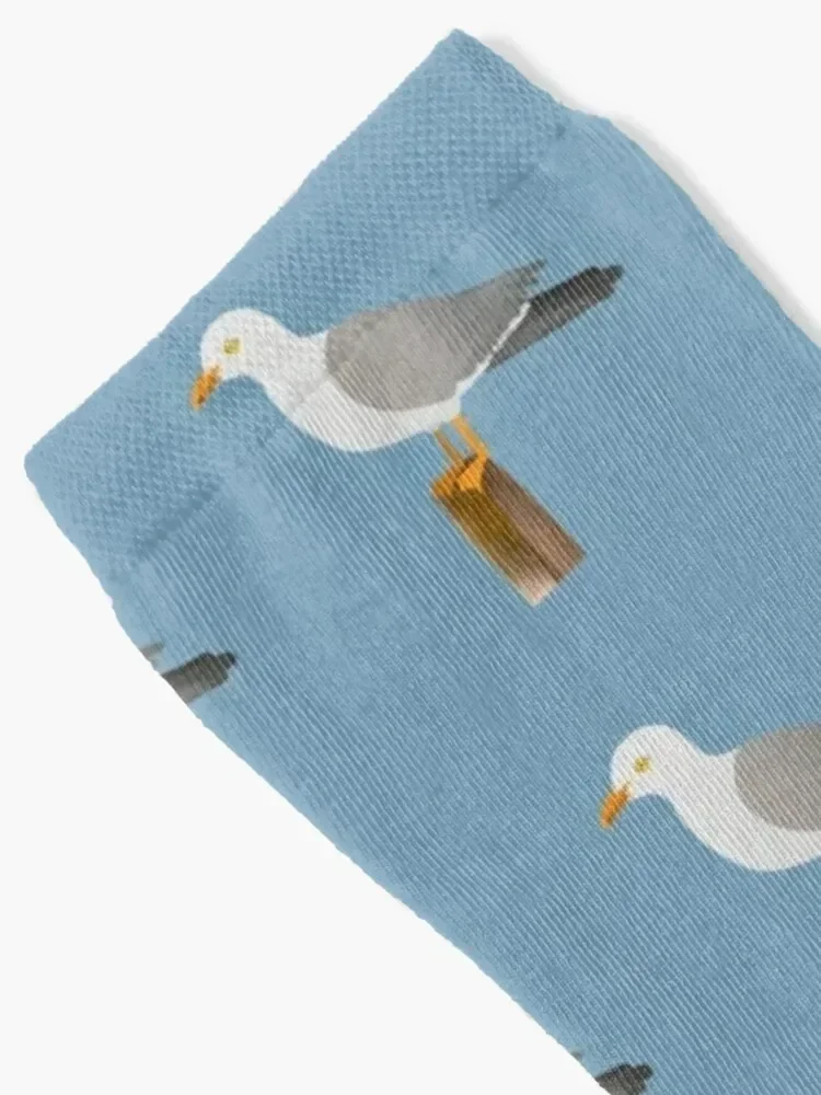 Seagull Socks hip hop Sports crazy Socks Men Women's