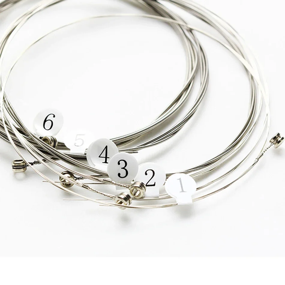 Gearlly 1 Set Corde per Chitarra Elettrica Lega Nichelata Avvolgimento Nucleo in Acciaio 0942 per Corde per Chitarra