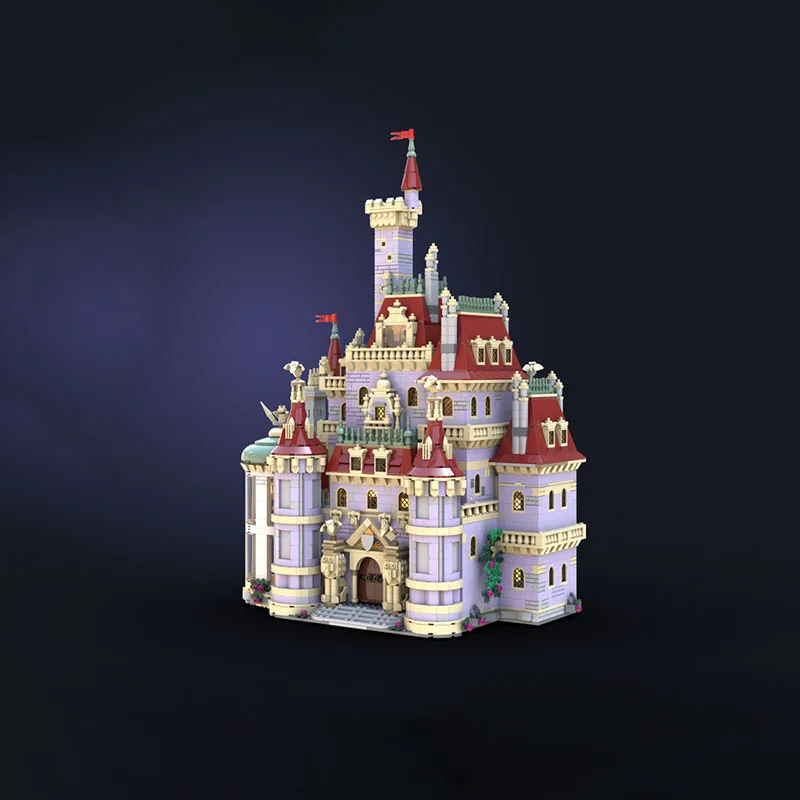 Squisito nuovo prodotto MOC Building Blocks Modello medievale Beast Castle Tecnologia Giocattolo modulare per bambini Regalo Set di assemblaggio fai-da-te