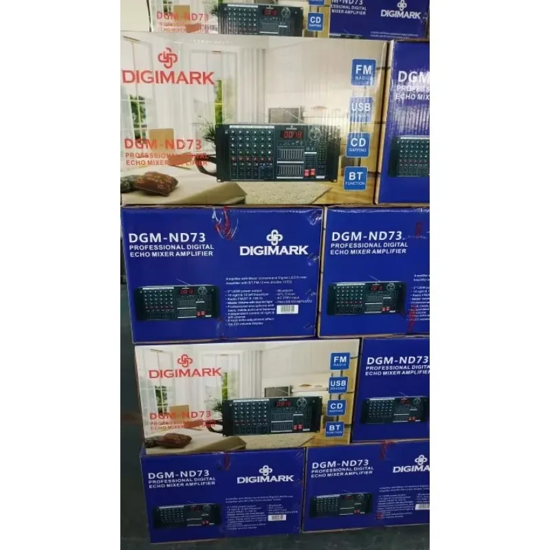 High Power Amplifier Hf Power Dj Music Amplifier Radio With MIC USB FM