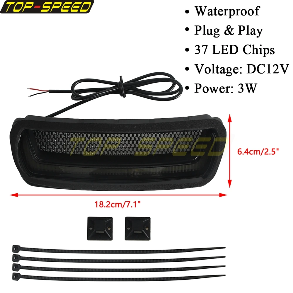 ل هارلي سوفتيل منخفض رايدر ST FXLRST FXRST 12 فولت المصباح هدية تنفيس ضوء 2022-2024 دراجة نارية LED الأبيض التتبع المصابيح الأمامية