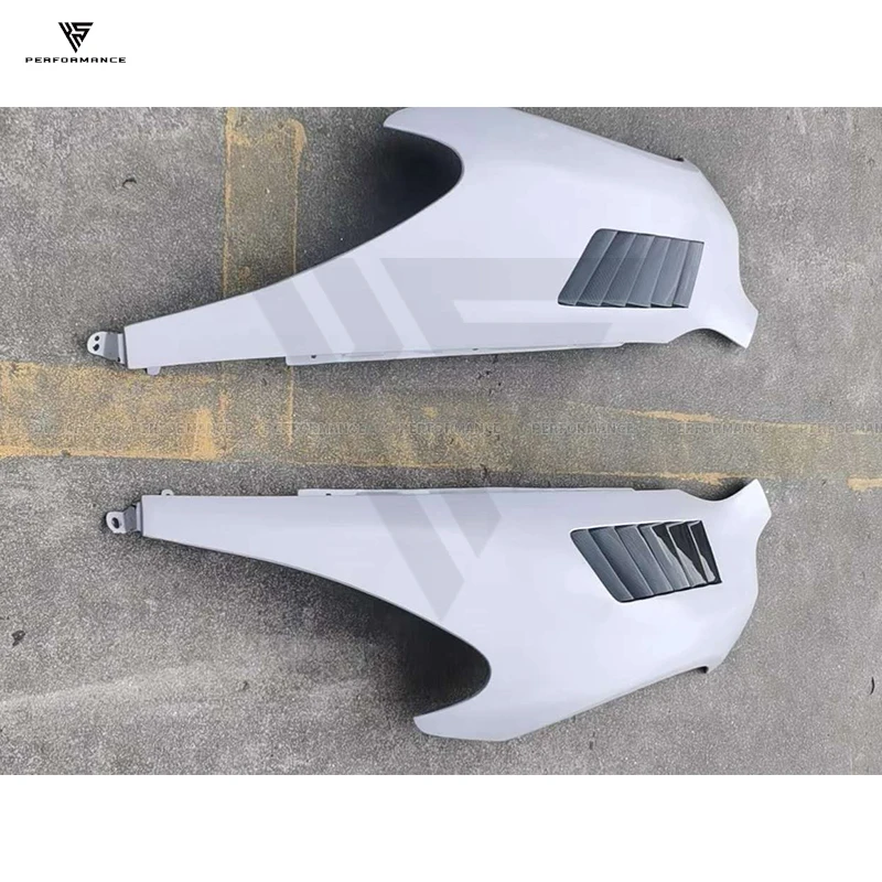 675LT Style Dry Partial Carbon Fiber Car Parts Front Fender For McLaren MP4-12C 625C 650S 2014-2017 Carbon Mudguards Fender