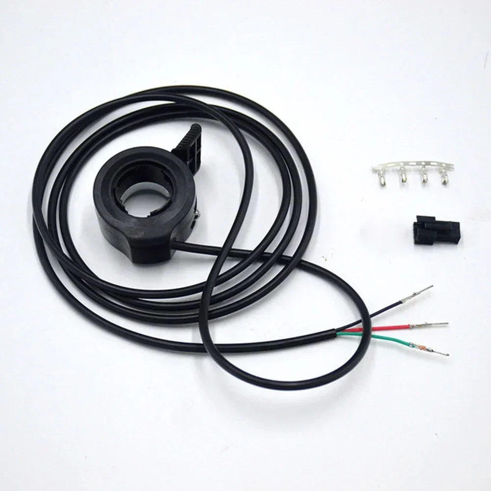 Three-Wire Thumb Trigger Throttle Left Right  Electric Bike Thumb Throttle Speed Control Assembly Electric Scooter Accessories