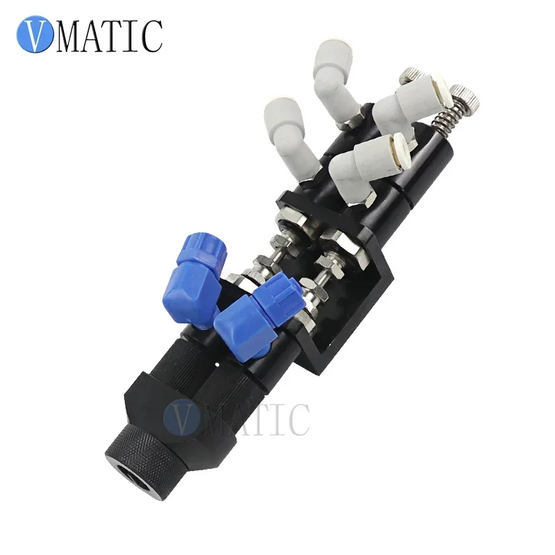 Free Shipping High Precision Double Acting Thimble Pneumatic Flow Control Glue Dispenser Valve