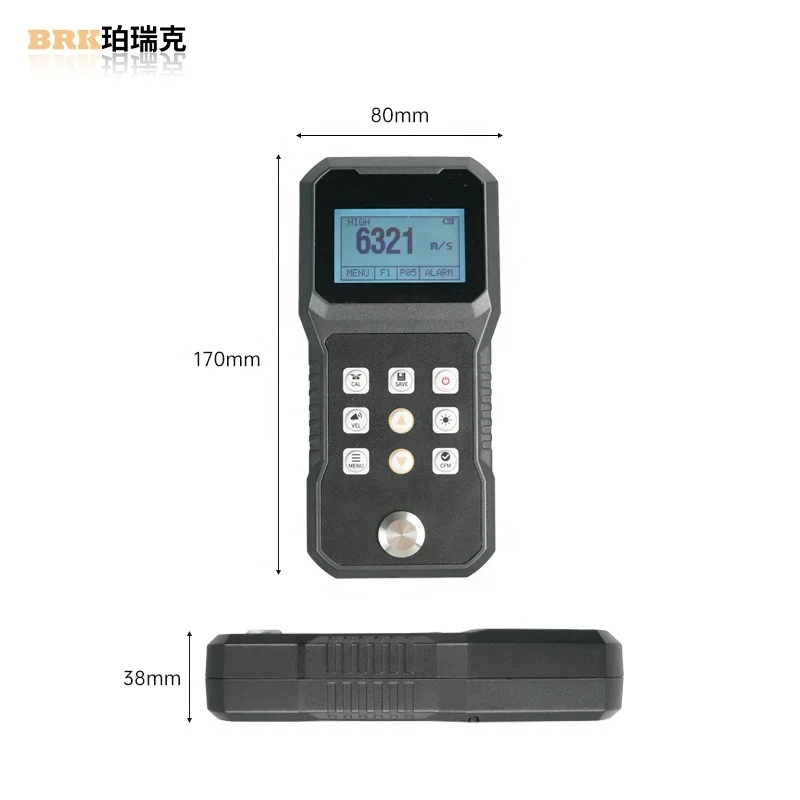UCT-180C Digitale Ultrasone Diktemeter Voor Staal Gietijzer Tester Batterijaangedreven Breedtemeter Voor Apparatuur Testen