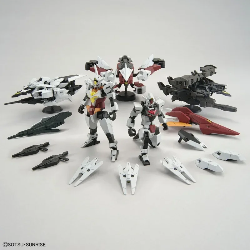 Bandai Original THE GUNDAM BASE LIMITED CORE GUNDAM&CORE GUNDAM Ⅱ CORE CHANGE SET[REAL TYPE COLOR]Anime Action Figure Toys Model