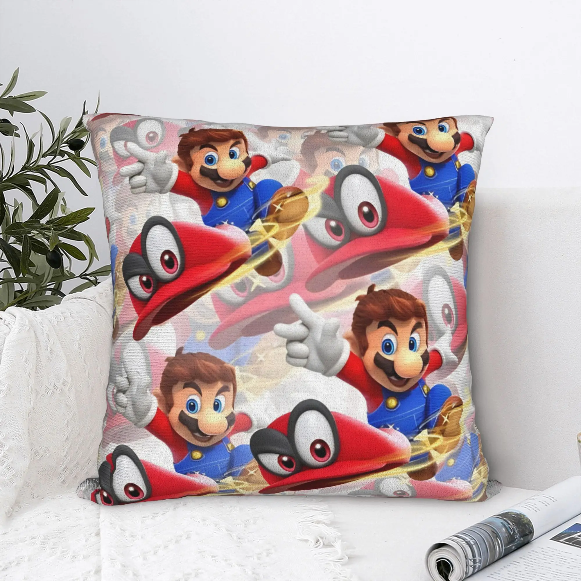 

Квадратные наволочки с изображением Мартина из мультфильма, полиэстеровые чехлы для автомобильных подушек, забавные декоративные наволочки 40*40