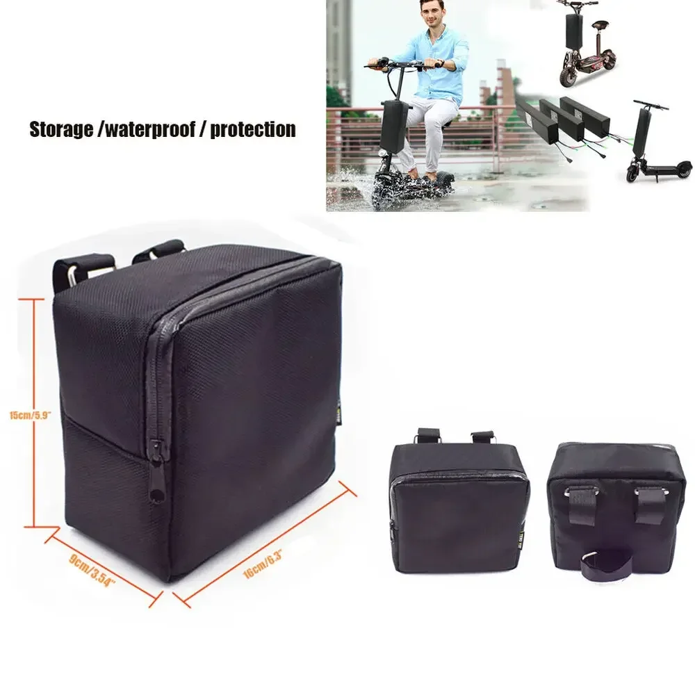 

Bicycle Bags 6.3" 6" Electric Scooter Battery Bag Case Bicycle Front bike Waterproof storage