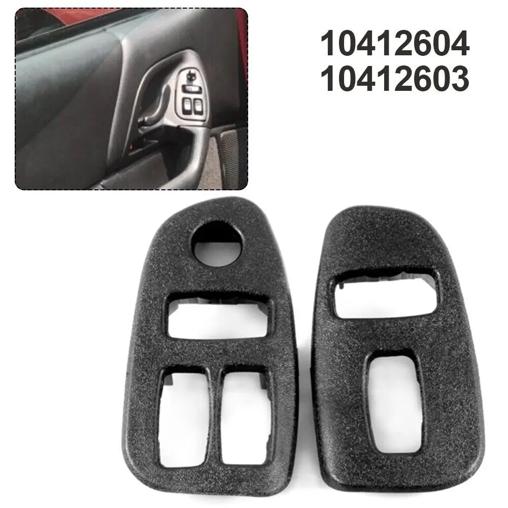 Dla chevroleta Camaro 1993-02 przełącznik ramka ABS czarny uchwyt frontowe drzwi akcesoria camaro 10412603 10412604