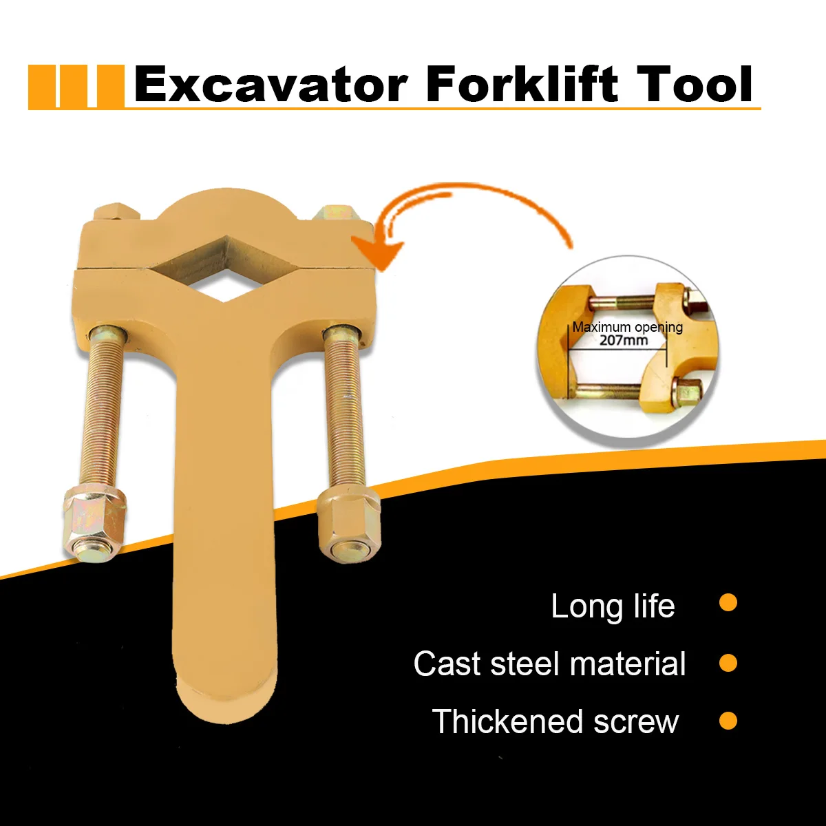

L/M/S Excavator Forklift Tool Cylinder Wrench Hydraulic Cylinder Dismantlement Tool