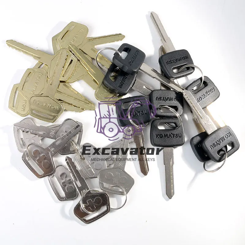 

Ключи для экскаваторов Komatsu серии PC - 3 универсальных ключа зажигания для PC-3/5/6/7/8 (787)