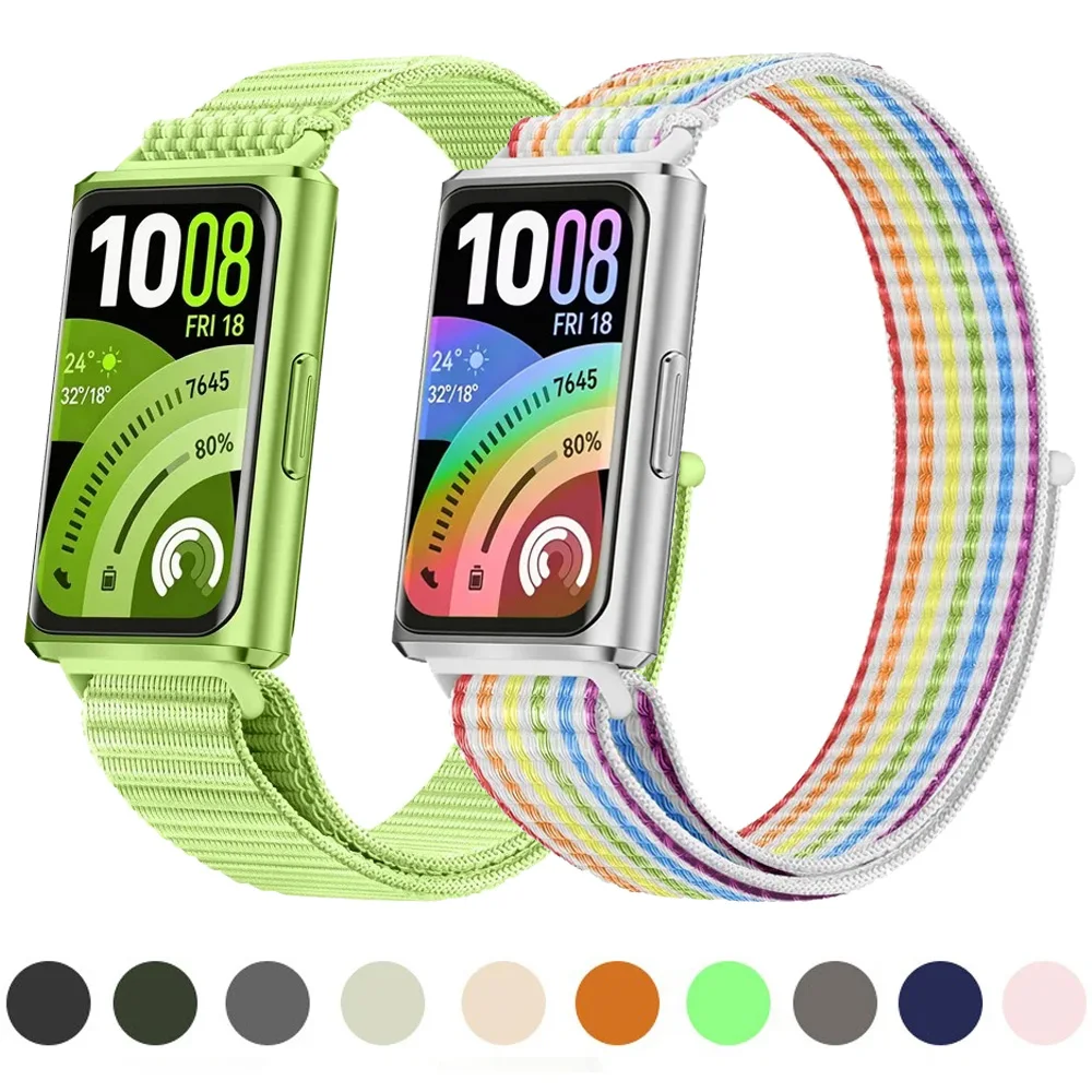 Nylon-Schlaufenband für Huawei Band 11/11 Pro, atmungsaktives Armband für Huawei Band 11 Pro, Original-Smartwatch-Gürtelzubehör