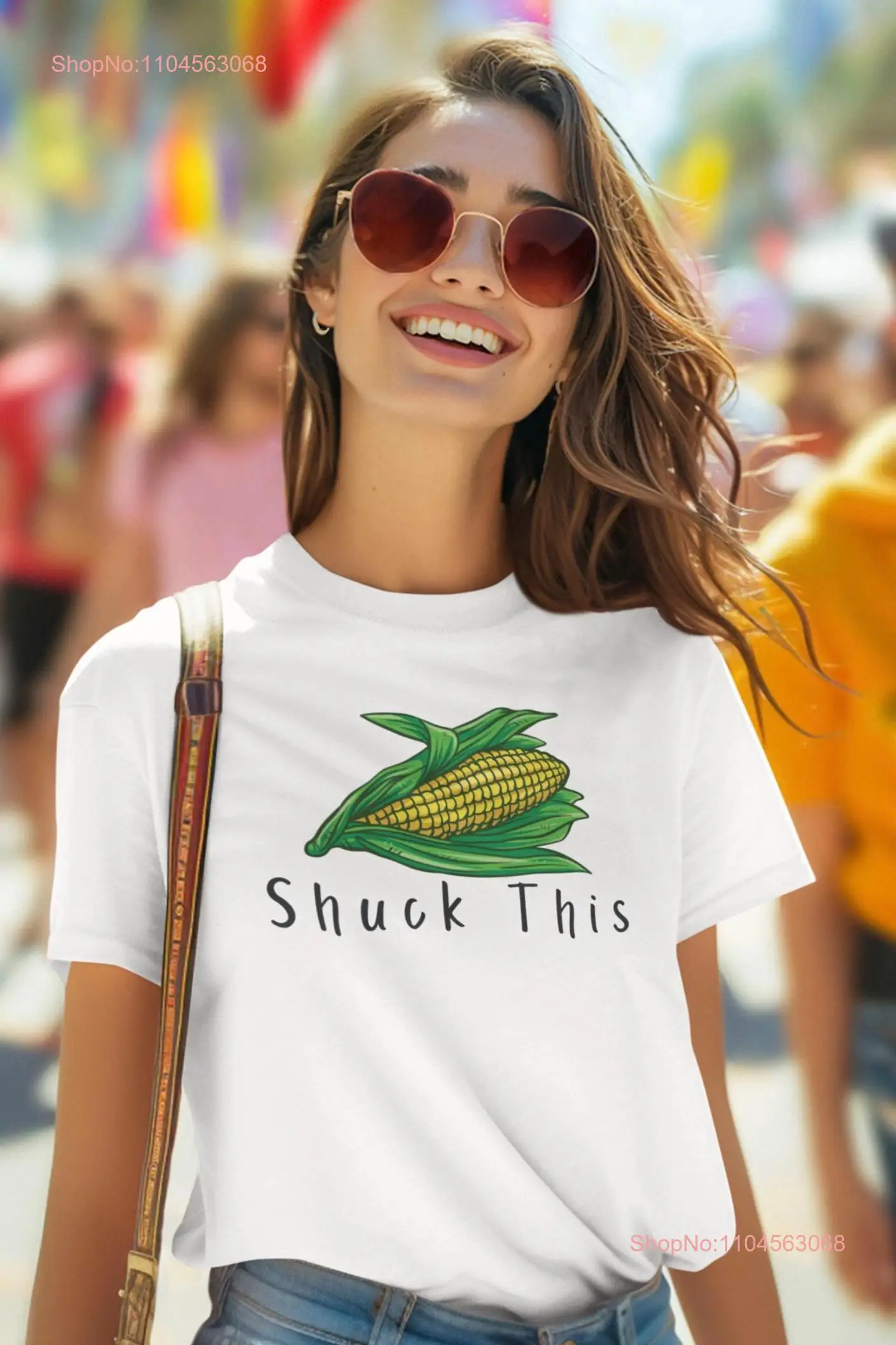 Shuck This T shirt is perfect for midwestern peeps long or short sleeves