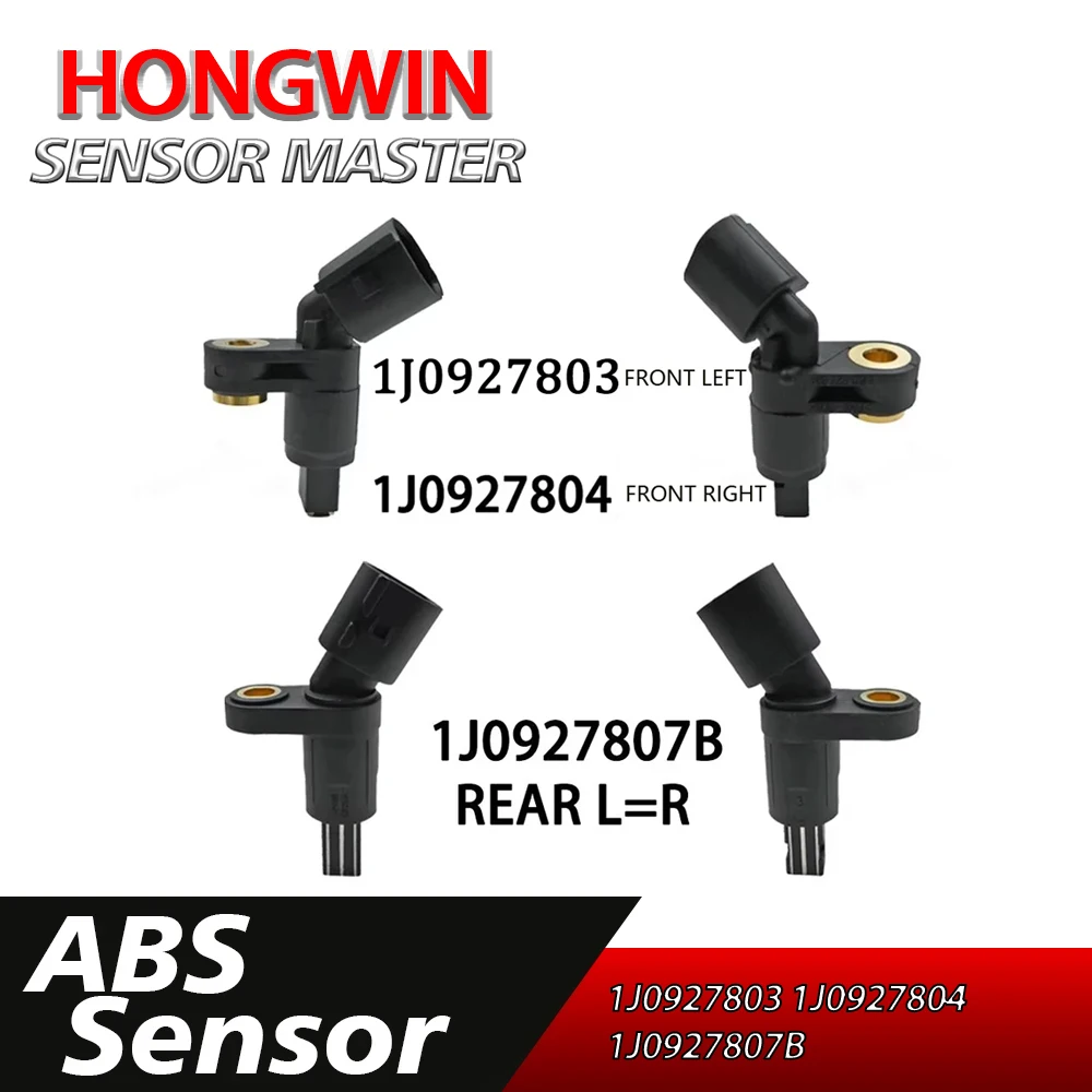 

НАБОР 1J0927803 1J0927804 1J0927807B 1H0927808 Датчик скорости колеса ABS для VW Volkswagen Golf MK4 A3 Jetta TT Beetle