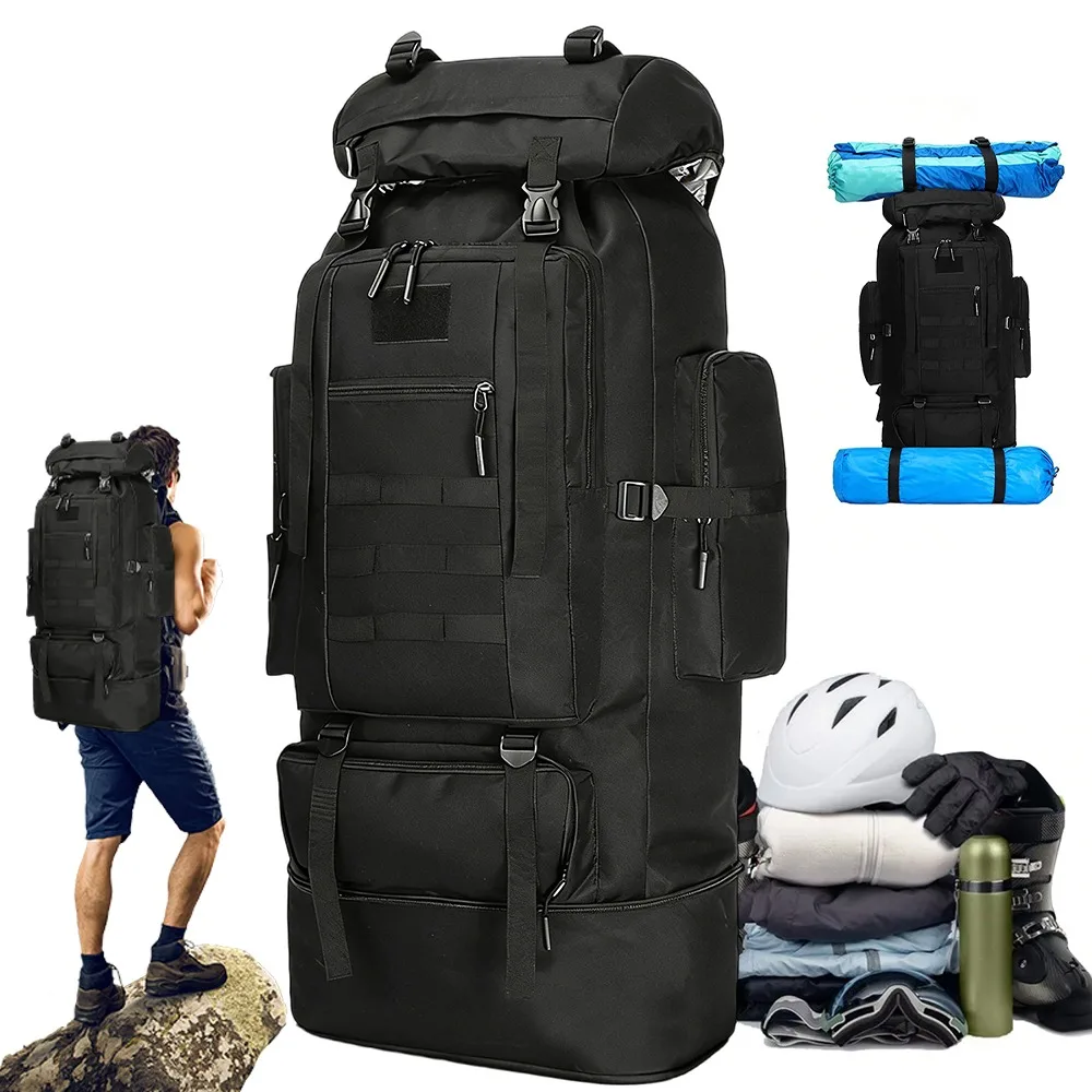 Rucksack mit großem Fassungsvermögen, ergonomisches Design, verstellbare, atmungsaktive Schultergurte aus Mesh, hochelastischer und atmungsaktiver Rucksack, geeignet für verschiedene