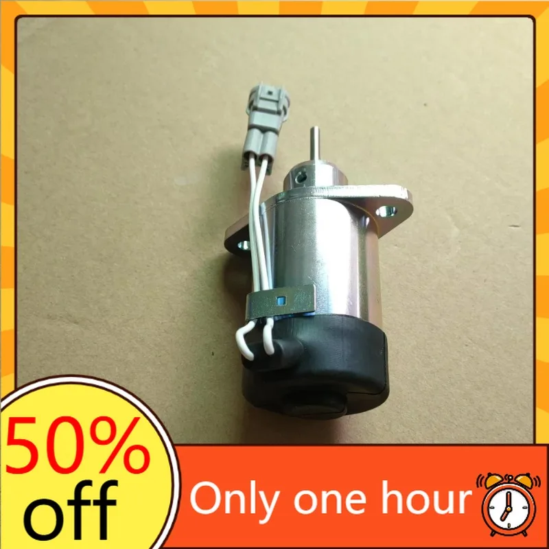 

12V 1e369-60011 Fuel Shut off Solenoid for Kubota V2607 V3307 Ec55/80d PS45CZ393 Yk314 Construction Machinery Parts