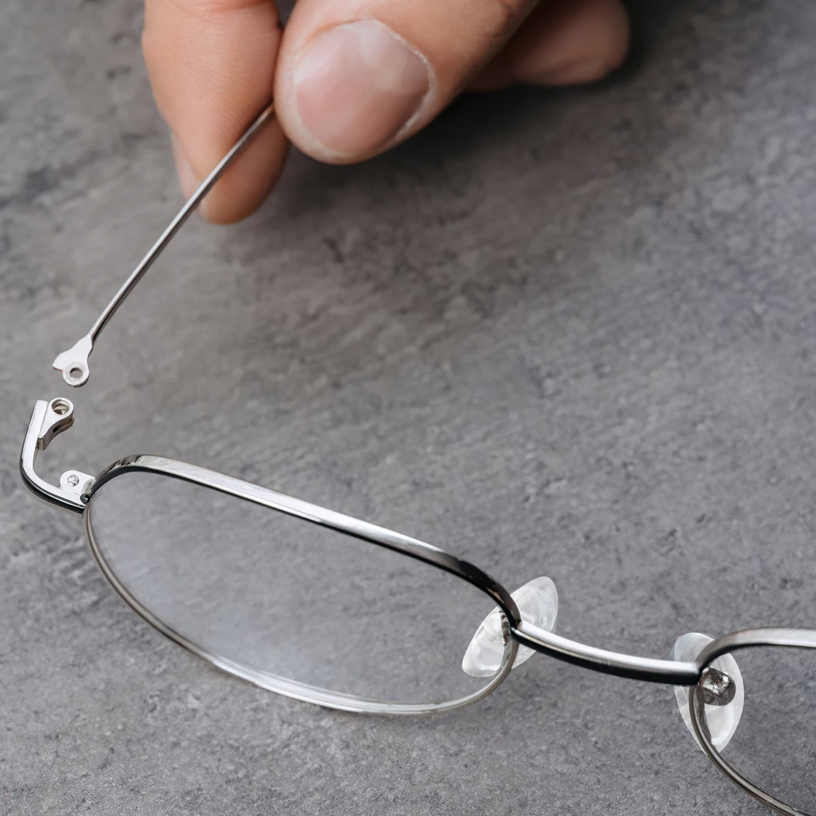 

10 Pairs Silicone Nose Pads Soft Cushions for Eyeglasses Frames Anti Slip Comfortable Replacement Accessories Glasses