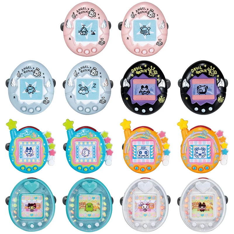 

Подлинная в наличии Tamagotchi, мини-милые аксессуары для колец, серия с большим ртом, Jima Meiji, коллекция периферийных устройств, игрушки, подарки на день рождения