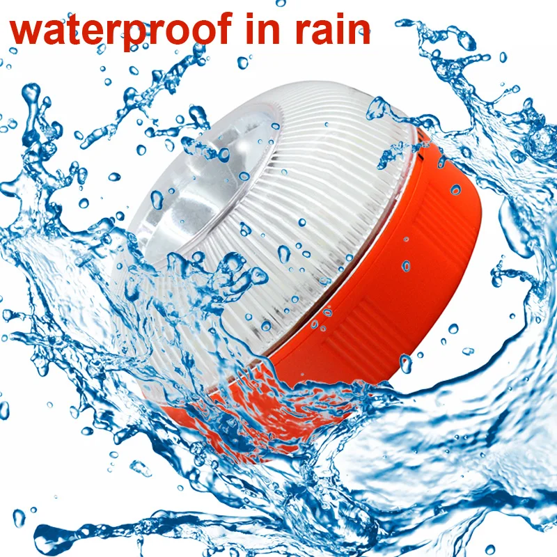 LED سيارة ضوء الطوارئ V16 مصباح يدوي المغناطيسي التعريفي ستروب حادث الطريق مصباح منارة ملحقات السلامة