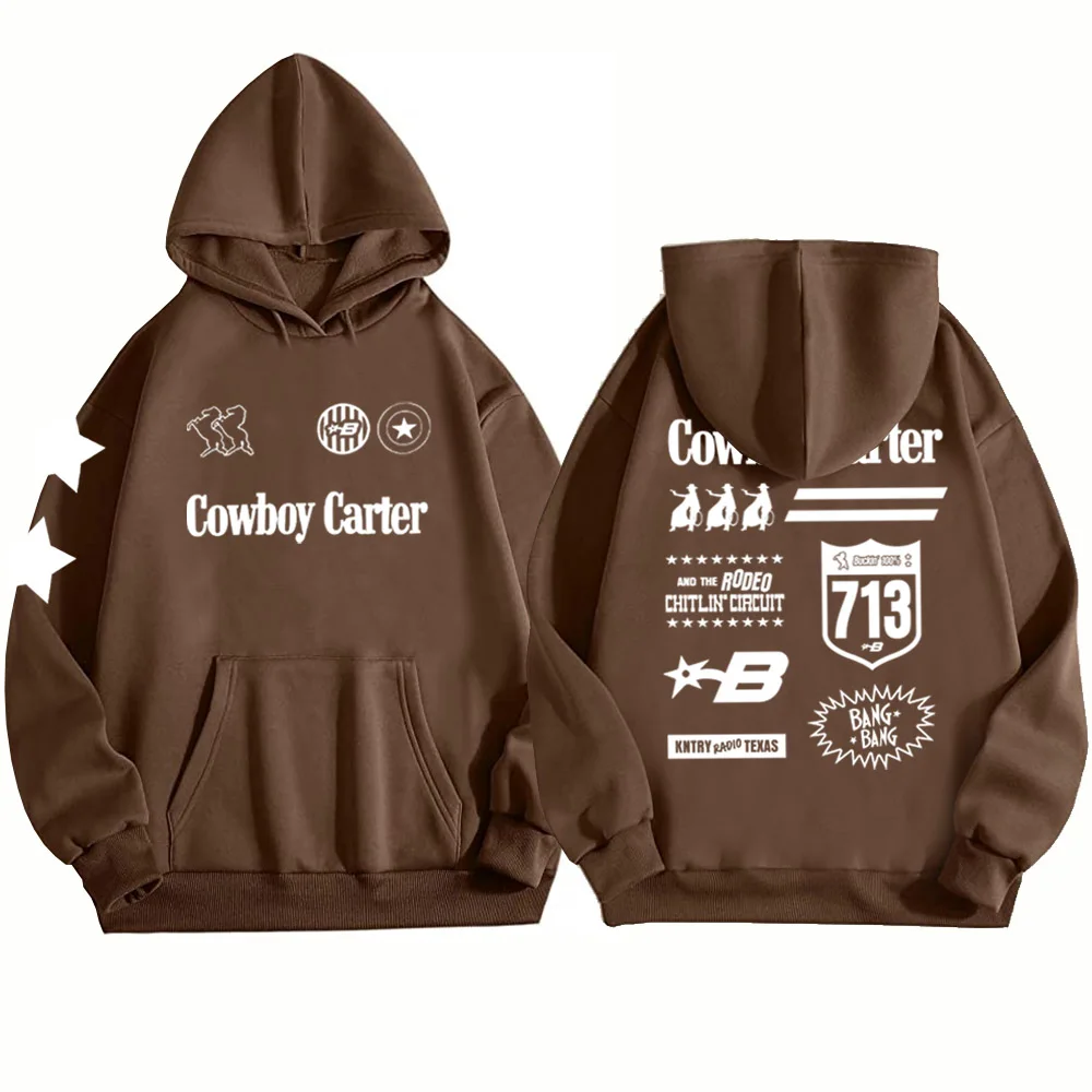 Beyoncé Cowboy Carter Hoodie Beyoncé Merch Gift for Beyoncé Fan Unisex Harajuku Sweatshirts