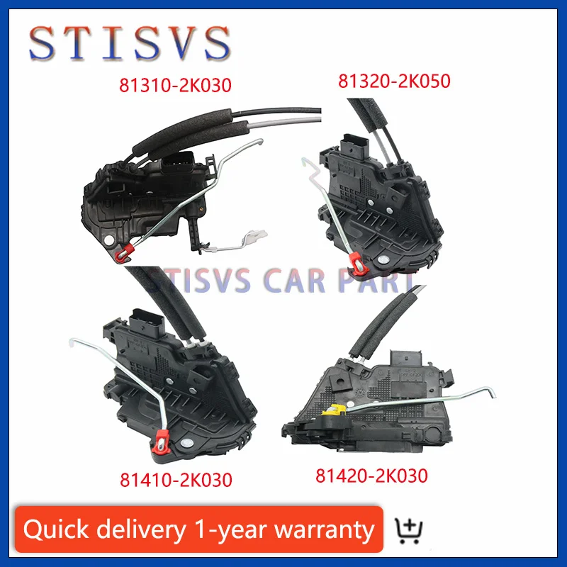 For Kia Soul 2011 2012 2013 Door Lock Latch Actuator Front Rear Left Right 81310-2K030 81320-2K050 81410-2K030 81420-2K030