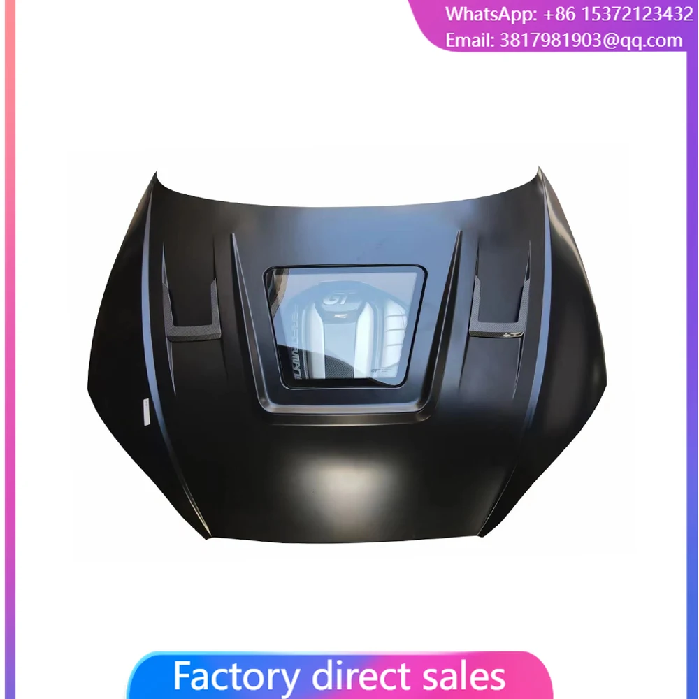 

Transparent Engine Cover Hood Bonnet Body Kit For Audi A5 S5 RS5 B9 2017 2018 2019