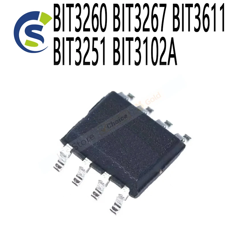 (5piece)New and Original BIT3250 BIT3108 BIT3252 BIT3368 BIT2576 sop-8 Chipset BIT3260 BIT3267 BIT3611 BIT3251 BIT3102A