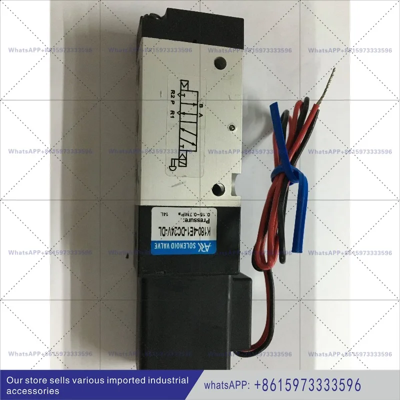 New genuine DC24V solenoid valve K180-4E1-DL available in stock for South Korea