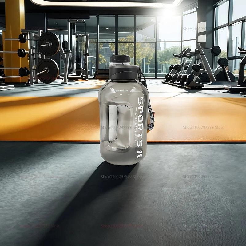 

2025 1.7L Sports Water Bottle Large Capacity Durable Flip Cap Travel Hydration Jug for Gym Cycling Camping Men Women