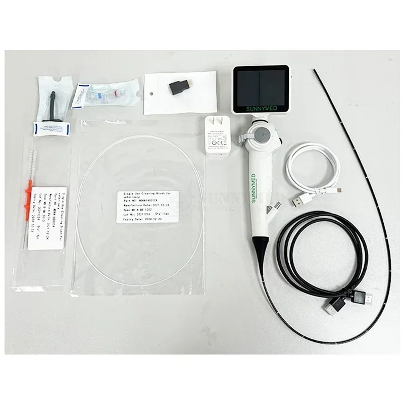 SY-P029-3 portable endoscope ent unit rhinoscope 2.8mm with 1.2 mm Channel