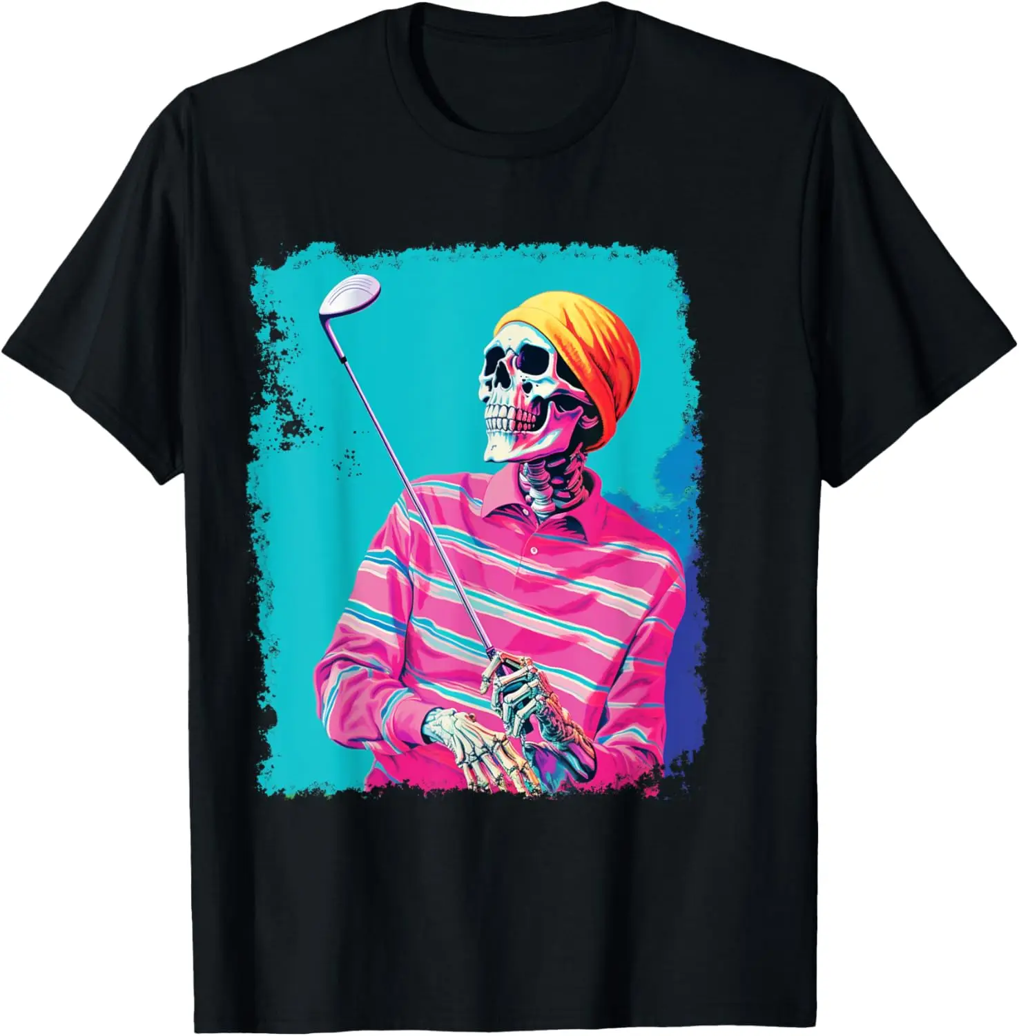 

Golfing Skeleton Funny Golfer T-Shirt