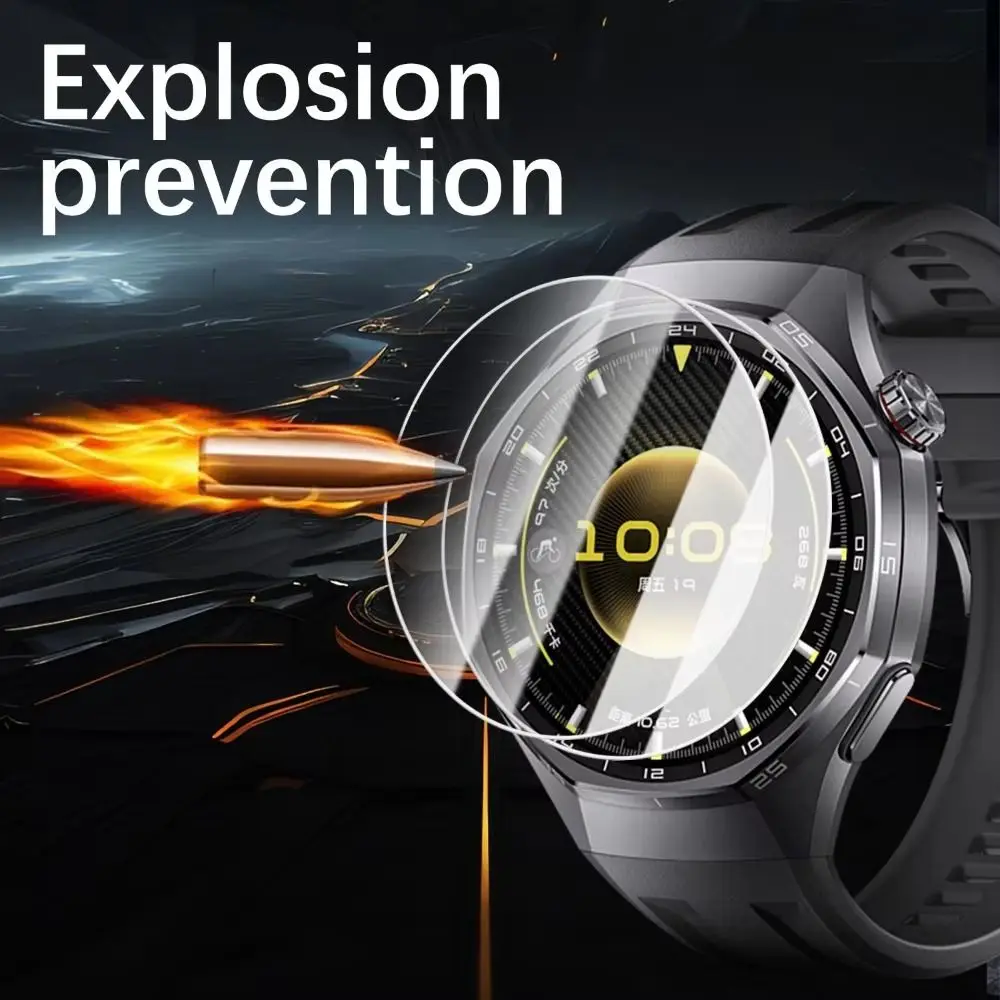 

3Pcs With Alignment Tool Tempered Glass Films Anti-Scratch 41/46MM Screen Protector HD for Huawei Watch GT 6/6 Pro