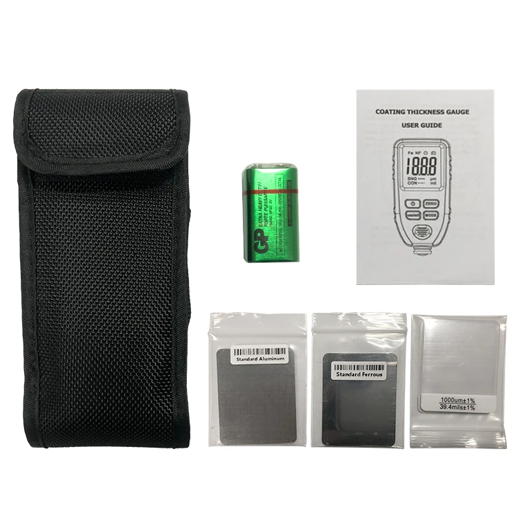 CT-100 مقياس سمك طلاء الزنك الرقمي ميكرون #3