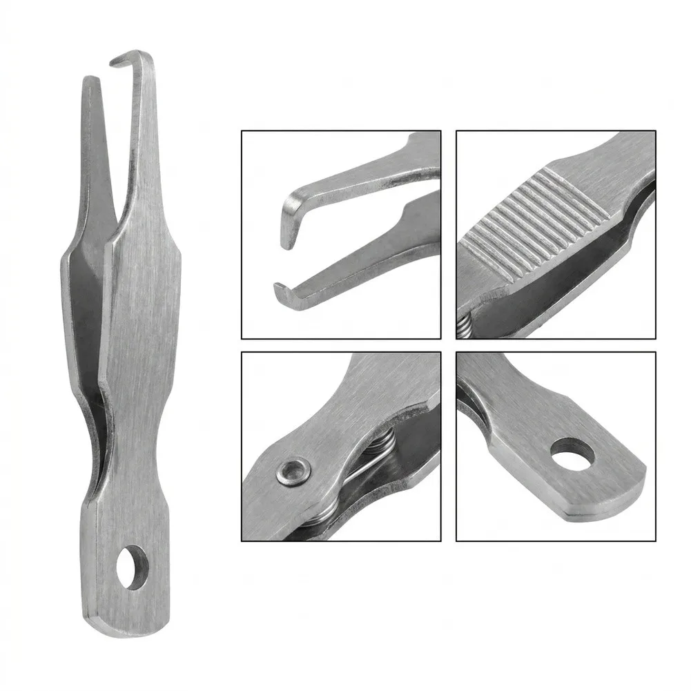 Stainless Steel Ring Opening FOR Mini Pliers Quick Split Rings Opener Tool Fishing Line Pliers Fishing Tackle Tool
