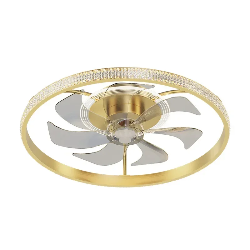 Lampada da soffitto per camera da letto Ventilatore Moderno e minimalista Ristorante per bambini Master Light Lusso integrato