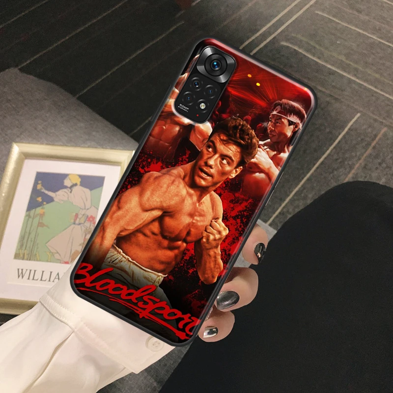 Jean-Claude Van Damme Case For Redmi Note 12 Pro 8 9 10 11 Pro Note 12S 11S 10S 9S 8T Redmi 12C 10C 10A 9C Cover