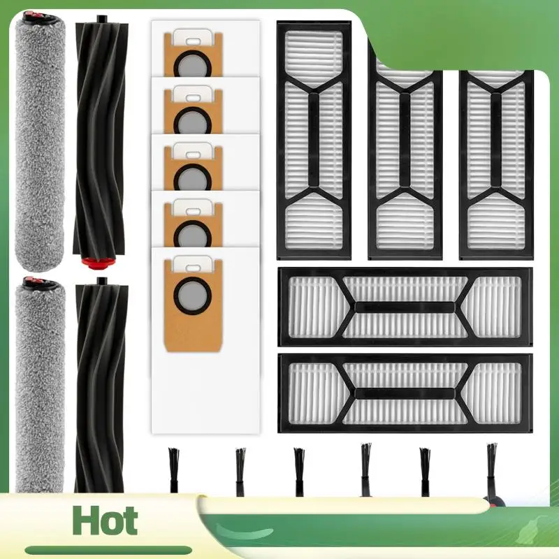 

Мешки для пыли N95R, фильтры, роликовые щетки, роликовые швабры, запасные части для боковых щеток для робота-пылесоса Eufy Omni S1 Pro