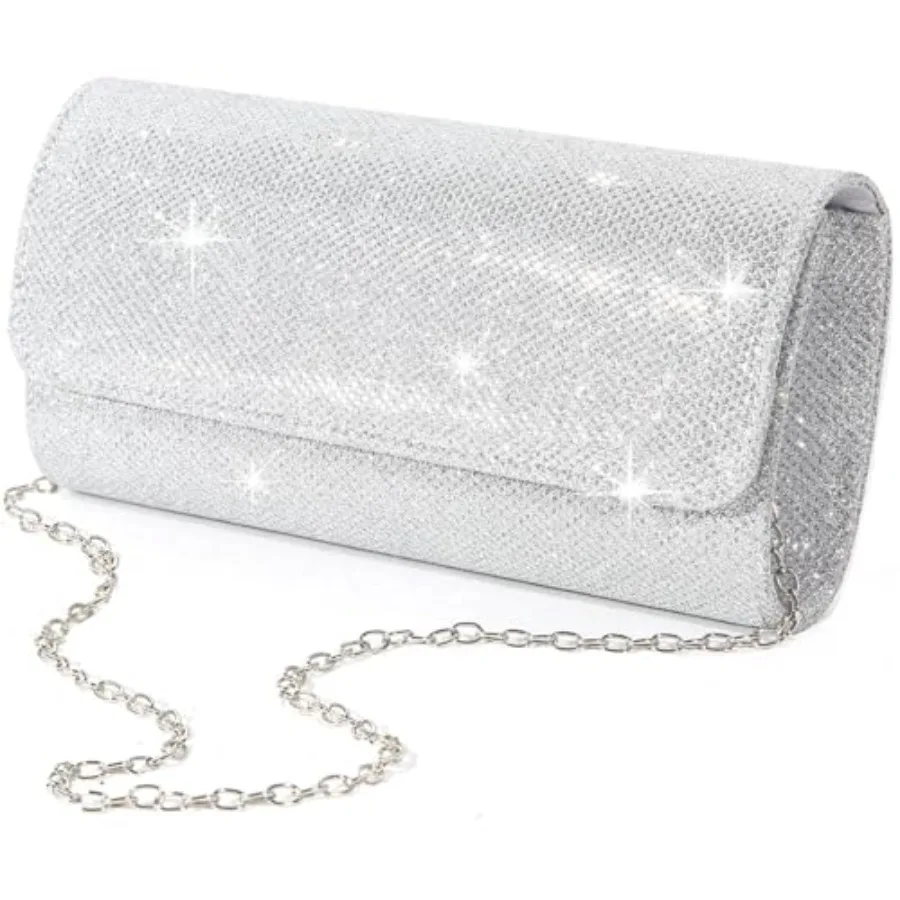 

lovyoCoCo Evening Bag Clutch Purses for Women Ladies Sparkling Party Handbag Wedding Bag
