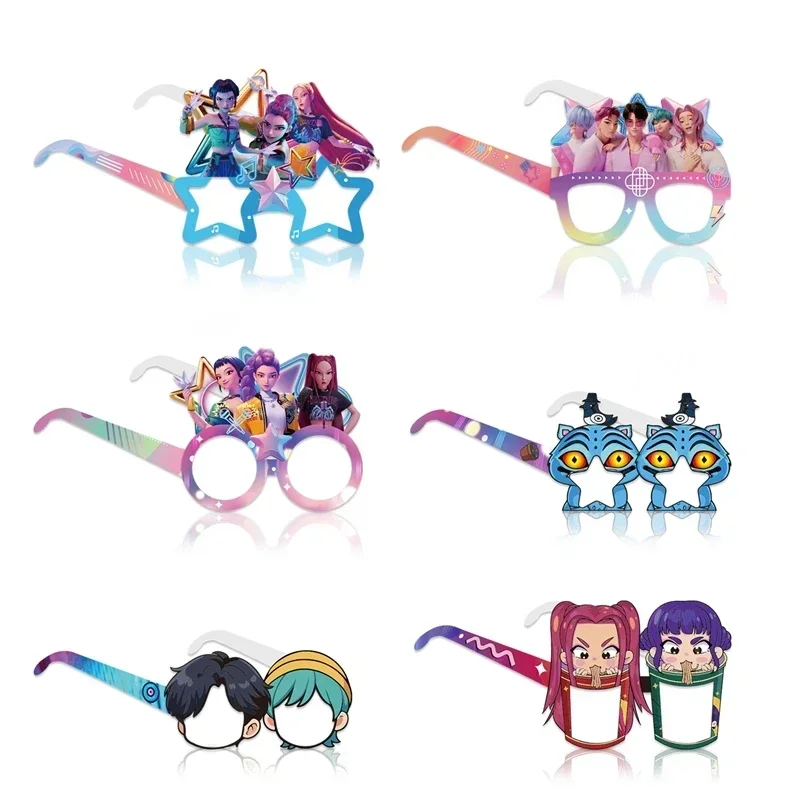 Kpop Demon Hunter Accessorio per feste di compleanno Bkpop Compleanno Guerrieri Pop Party Sfondo Tazze Piatti Tovaglia Palloncini Decorazioni per torte