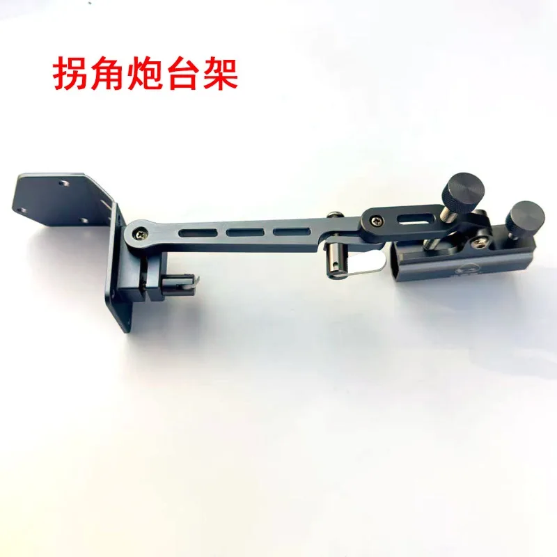 New Aluminum Alloy Fishing Box Accessories, Thickened Bevel Corner Battery Rack, Bait Tray Rack, Umbrella Rack Six-piece Set