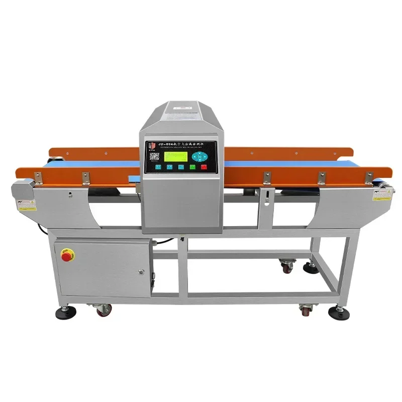 Food factory metal detection machine material rice noodles moon cake pork cooked food high-precision foreign body metal detector