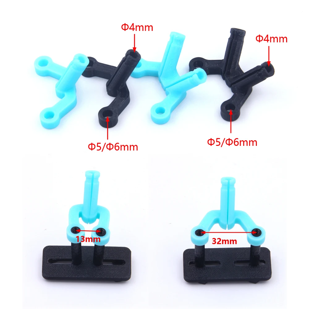 3D Printed parts antenna VTX Transmission camera TPU Holder Fixed Bracket Seat 95A TPU mount for O3 Air Unit mark4 5 FPV frame