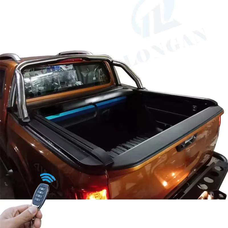 

New Design Pickup Truck Electric Retractable Roller Shutter Cover Hard Folding Tonneau Cover for Bt50