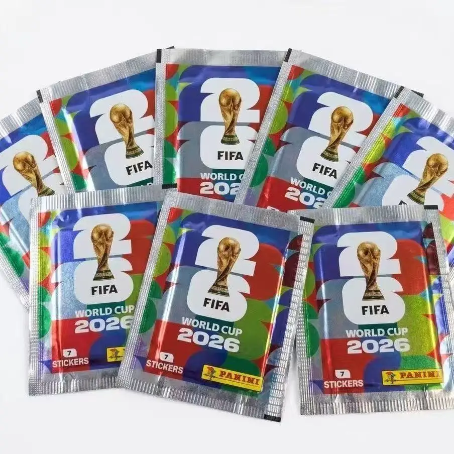 

2026 Panini FIFA World Cup 100% Official 980 Stickers Soccer Card Complete Set Pack & Album Ultimate Collector Item Card